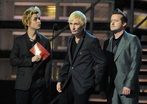  Green jour Presenting @ the 2009 Grammy Awards