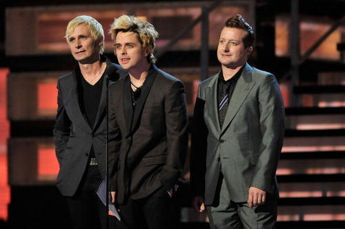 Green Day Presenting @ the 51st Grammy Awards 2009
