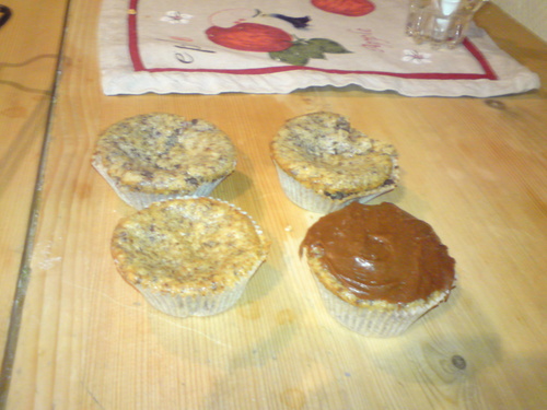  Muffins, my sister made