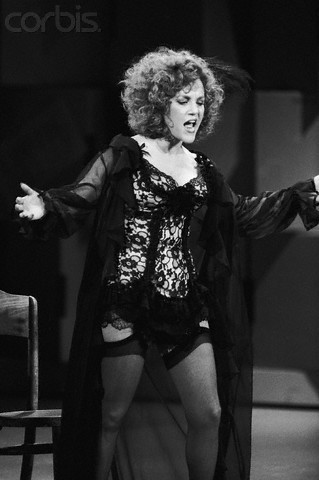 Comedian Madeline Kahn Performing for Comic Relief