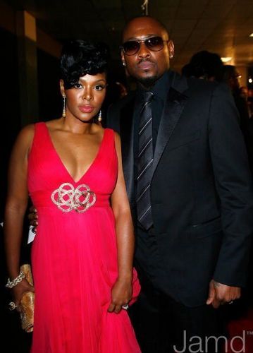  Omar Epps and his wife Keisha Spivey @ the 2009 NAACP Awards