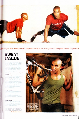 Shemar Moore - March '09 issue of Men's Health