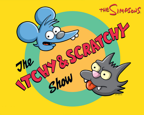  The Itchy and Scratchy toon