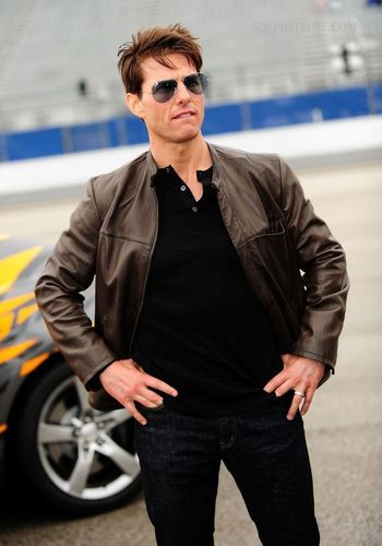  Tom Cruise At the Daytona 500