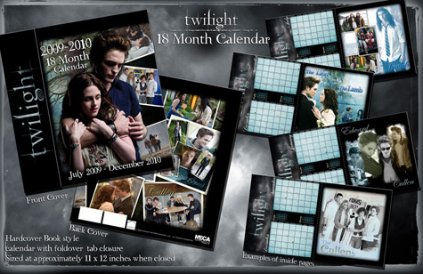  Twilight-Borders Exclusive 18-Month Calendar
