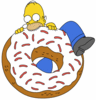  homer loves his donuts