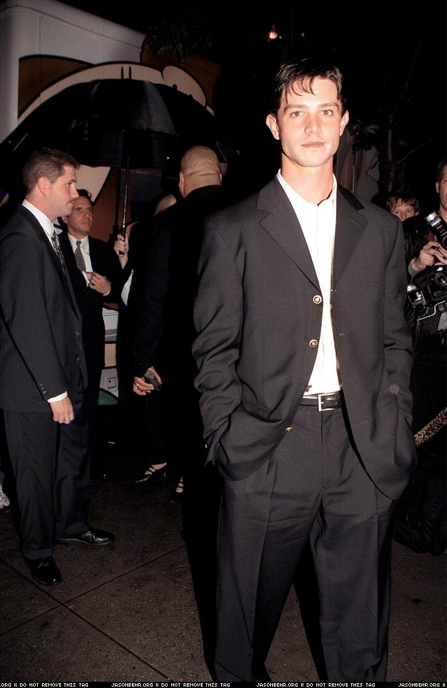 Jason Behr: 1999 The WB TV Upfront Party