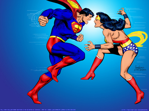  superman And Wonder Woman