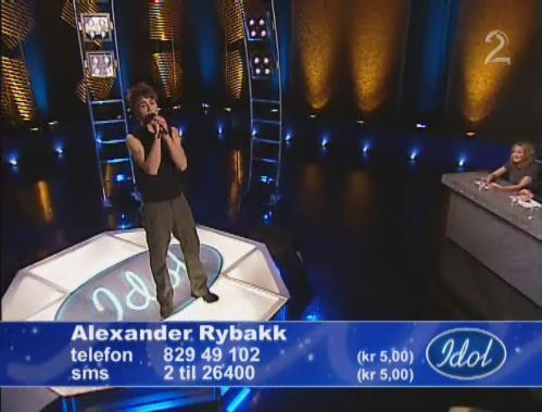  Alexander in Idol 2005