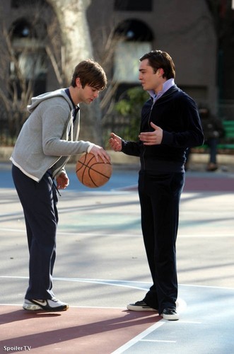  Ed and Chace on set 2.23.09