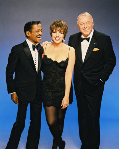 Frank Sinatra, Sammy Davis, Jr. and Liza Minelli
