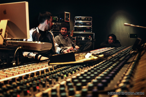 In the studio 09