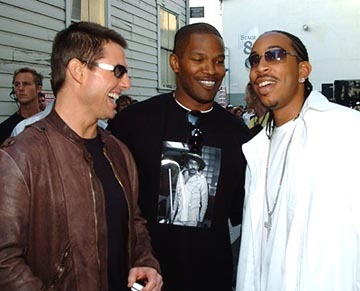  L with Tom Cruise & Jamie Foxx @ 2004 MTV Movie Awards