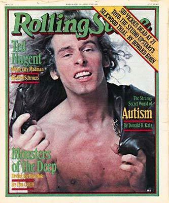  Ted on the cover of Rolling Stone