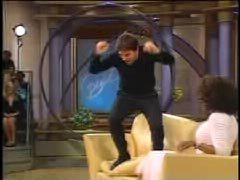  tom jumps on oprah winfreys 长椅, 沙发