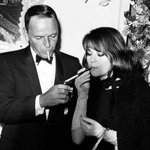 Frank Sinatra and Natalie Wood