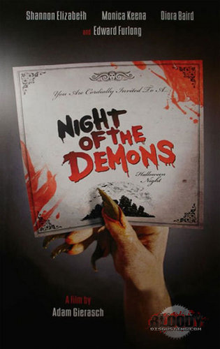  Night of the Demons remake poster