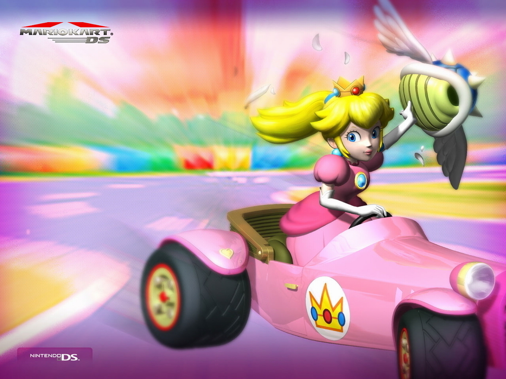 Princess Peach- Mario Kart - Princess Peach Wallpaper (4530424) - Fanpop