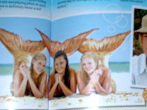  The girls as Meerjungfrauen