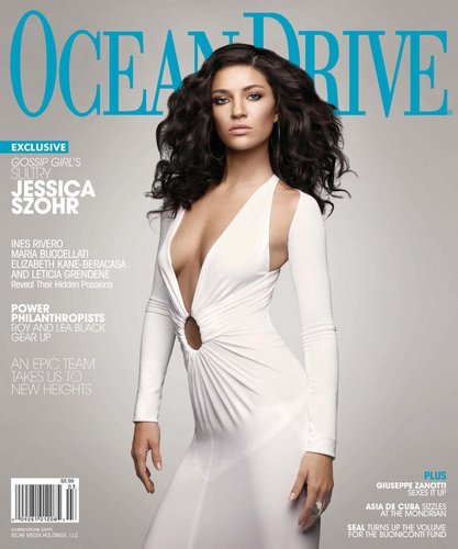  Jess in Ocean Drive Magazine