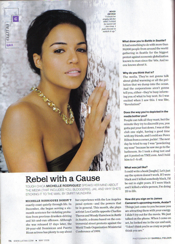  Michelle in Latina Magazine