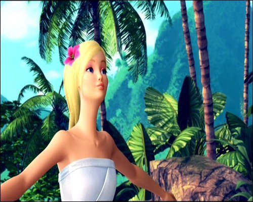 বার্বি as the island princess