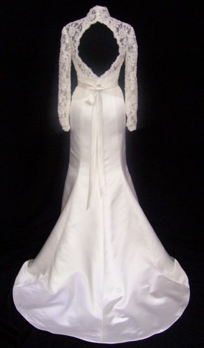  Wedding vestido with jaqueta