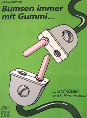  German Condom Poster