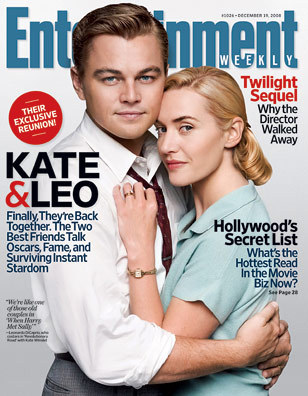  Kate & Leo on the cover of Entertainment Weekly