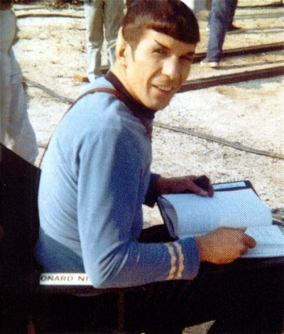  Spock on set