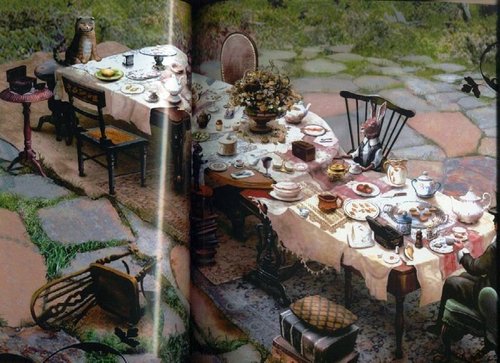  Tim Burton's Alice In Wonderland - artigo Scans from disney Twenty-Three Magazine