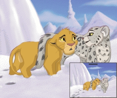 the snow leopard and nala