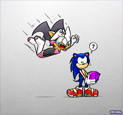  :] rouge on sonic