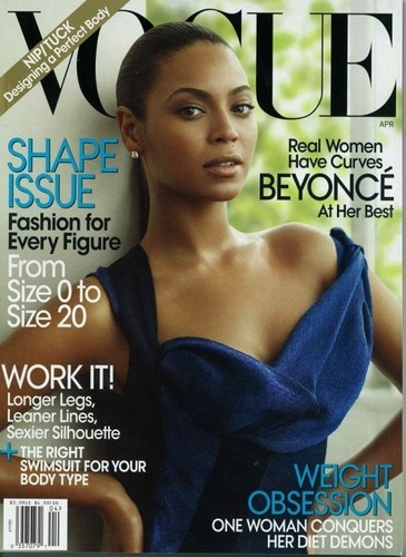  Cover of Vogue April Issue