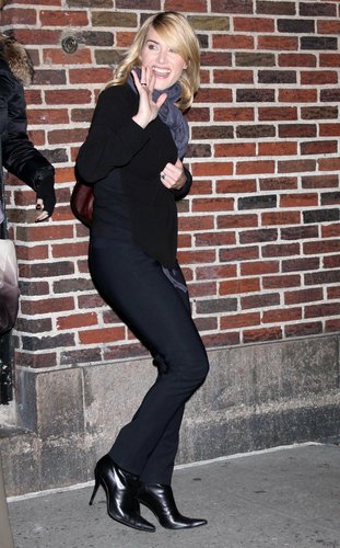  Kate @ Late Show w/ David Letterman Taping