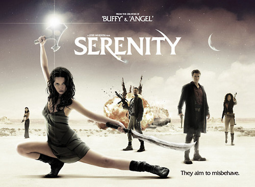  Serenity movie poster