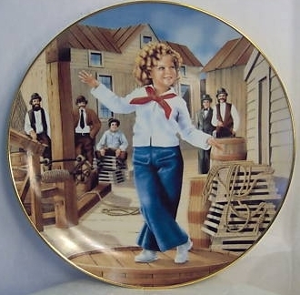  Shirley Temple in Captain January Collector Plate