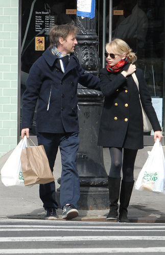  Spike Jonze and Michelle Williams in NYC