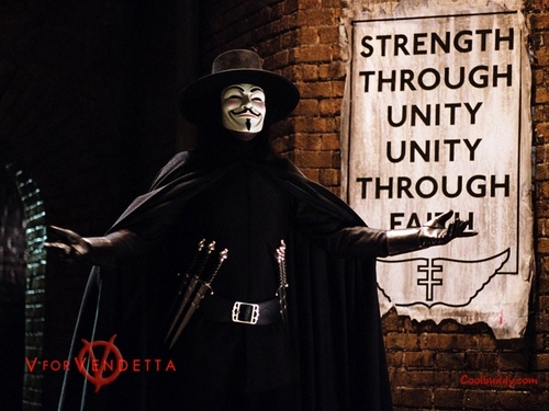  V for Vendetta 바탕화면