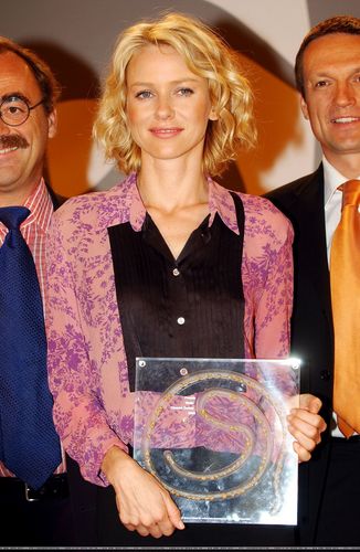  Venice Film Festival - Receiving the 'Wella Cinema Donna' Award 2003