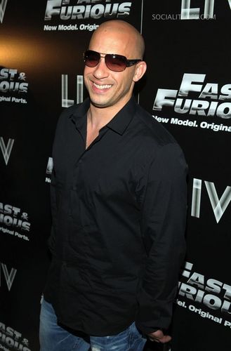  Vin At Fast And Furious 4 Premiere.