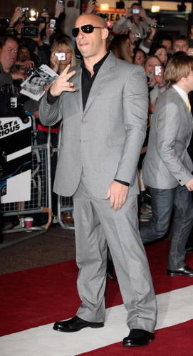  Vin At Fast And Furious 4 Premiere.