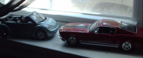  Brook's and Lucas's cars))