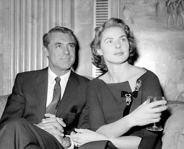  Cary Grant, Ingrid Bergman
