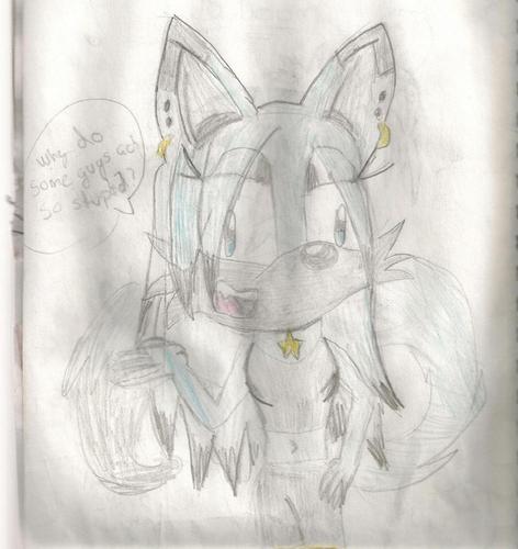  Izzy the raposa (I got a scanner now so plz cheak this out)