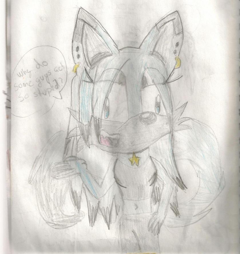 Izzy the Fox (I got a scanner now so plz cheak this out)