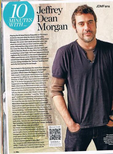  Jeffrey Dean morgan (Who Magazine)