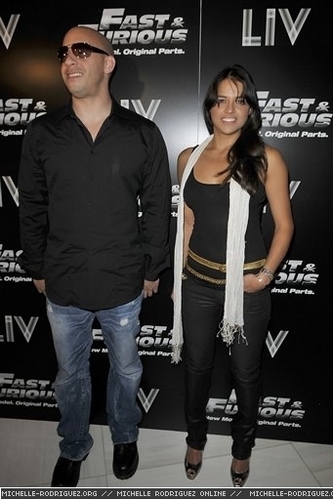  Michelle & Vin @ Fast & Furious Release - 2009