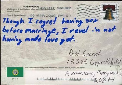  PostSecret - 22 March 2009