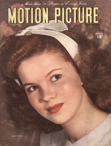  Shirley on the Cover of Motion Picture
